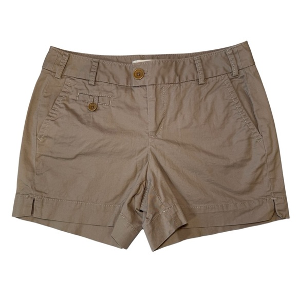Banana Republic Martin Fit Shorts Size 2 In Khaki - Picture 8 of 8